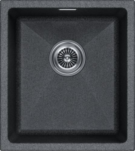 Кухонная мойка Paulmark LUMI 41UNI LU41-DG 45х40 цвет серый